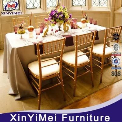 Wholesale High Quality Metal Frame Stackable Chair Chiavari Chair