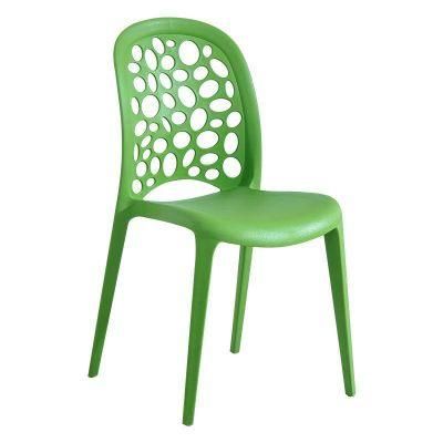 China Fabricantes De Muebles Promotion Wood Leg Plastic Dining Designer Chairs