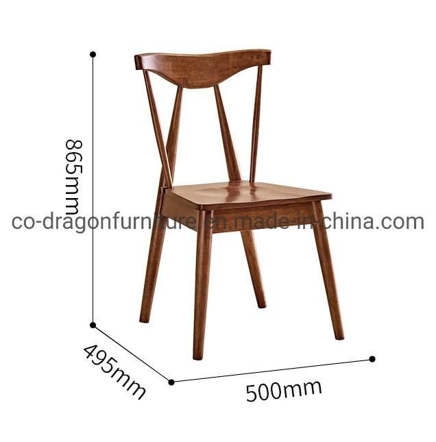 Unique Design Wood Furniture High Back Dining Chair Sets