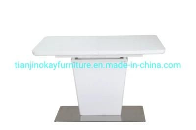 High Quality Glass MDF Dining Sets Tables Modern Room Furniture