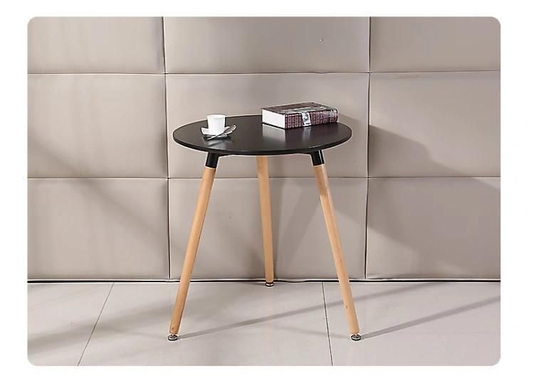 Salle a Manger Ronde Modern Dining Table and Chairs Set Wooden Dining Table