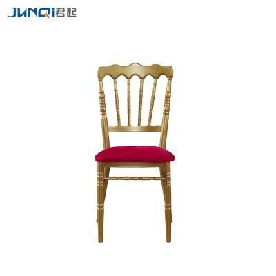 Dining Furniture Restaurant Banquet Wedding Stacking Metal Chiavari Chair