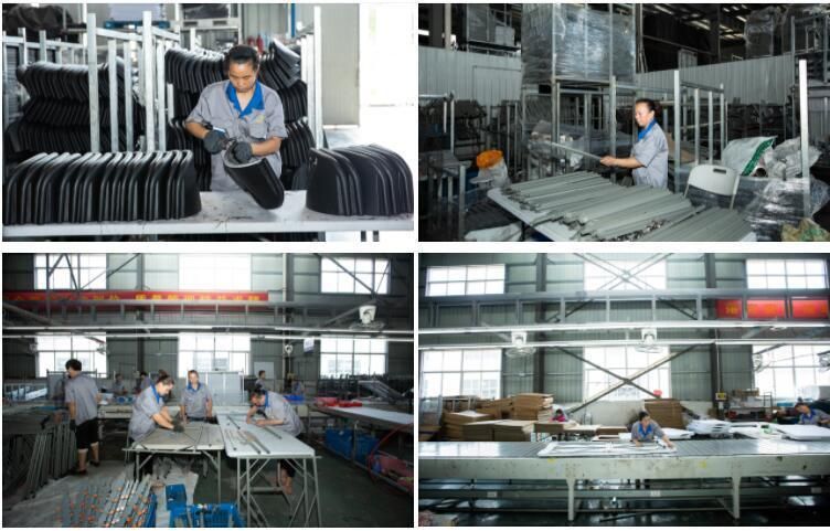 20 Years Expereinces China Wholesale Metal Base Plastic Top Foldable Dining Table for Commercial Restaurant Use