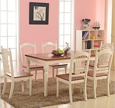 Solid Hardwood Kitchen Table Chair and Table Set