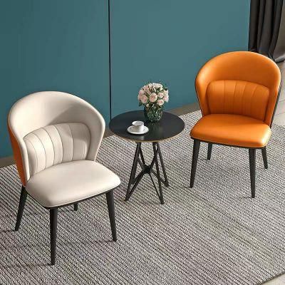 Wholesale Luxury Nordic Modern Design PU Leather Dining Chairs