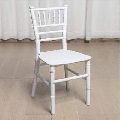 Hot Sale Small Mini PP PC Plastic Resin Chiavari Tiffany Chair for Toddler Baby Children Kid in Birthday Party and Wedding