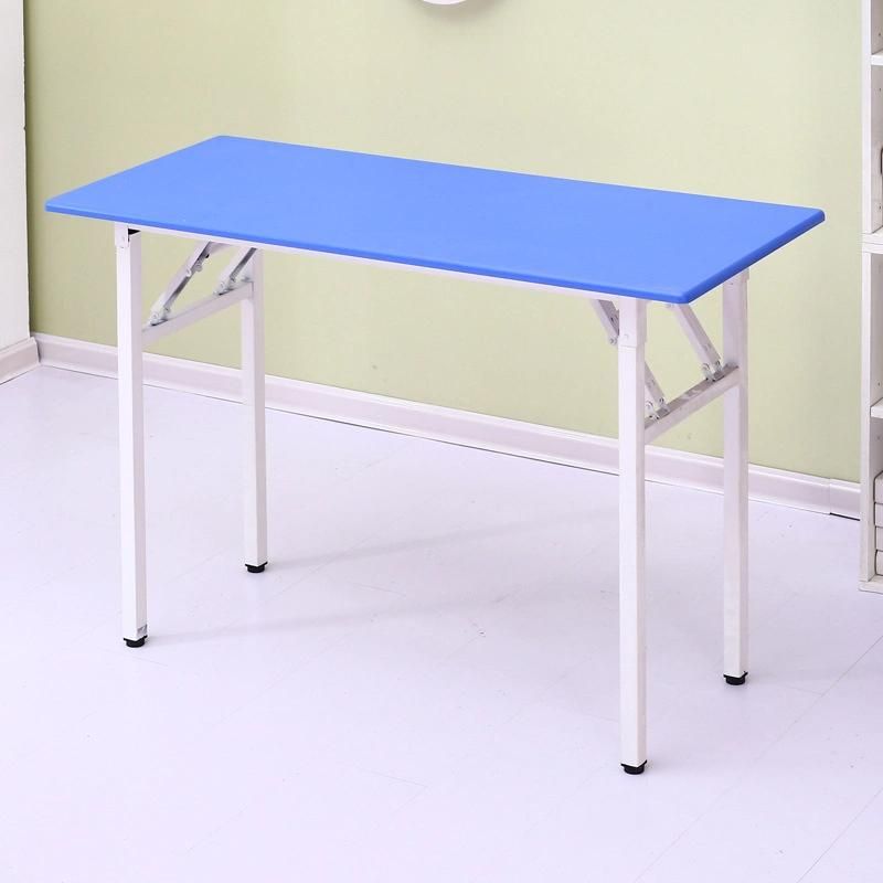 Hot Sale MDF Metal Indoor Dining Furniture Training Meeting Folding Table