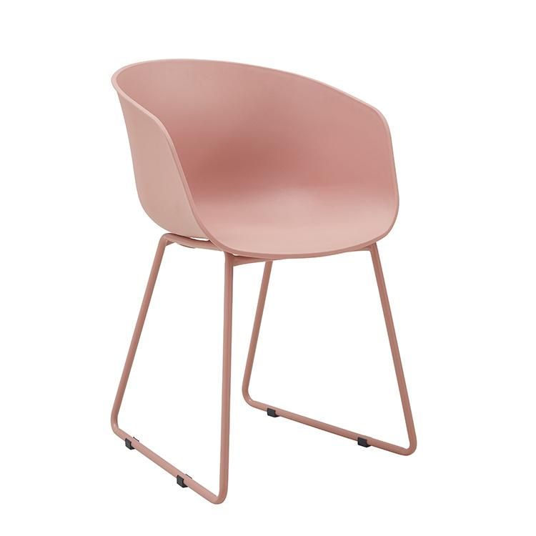 Modern Designer Cheap Cafe Plastic Restaurant Best Sell PP Plastic Quality Dining Chair