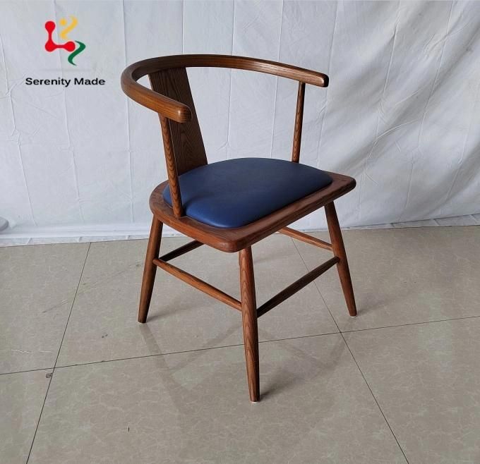 Commercial Furniture Restaurant Hotel Room Leisure Wooden Arm Chair