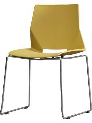 Ready to Ship Newest Office Training Stackable Plastic Chairs