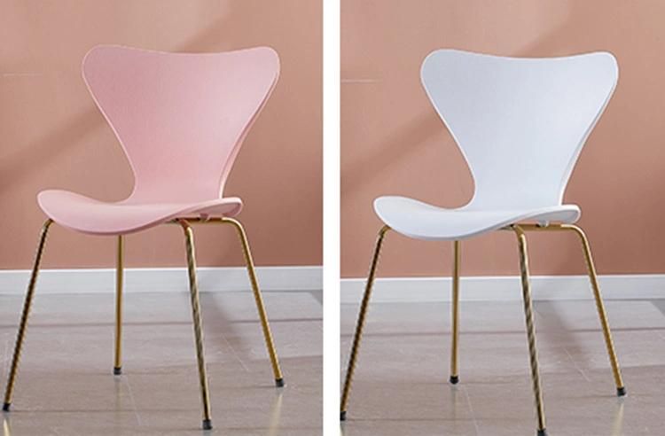 Nordic Style Cheap Price Wholesale Modern PP Seat Plastic Chair White