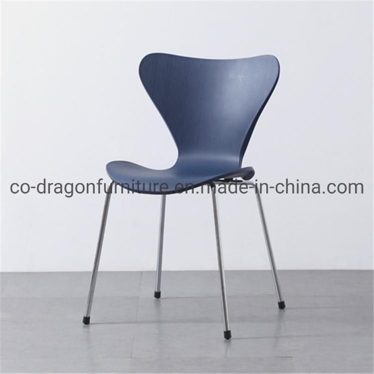 Wholesale Dining Furniture Steel Legs Dining Chair with Plastic Set