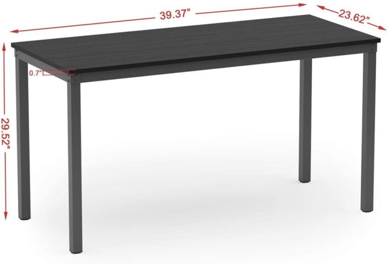 Modern Black Customized Dining Table Kitchen Table for USA/Canada/Australia Market