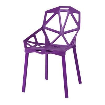 Plastic Chair Design Table Nordic Cheap Indoor Home Furniture Restaurant Modern Plastic Room Dining Chair