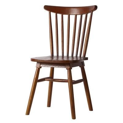 Kvj-7010 Windsor Brown Restaurant Wood Dining Room Side Chair