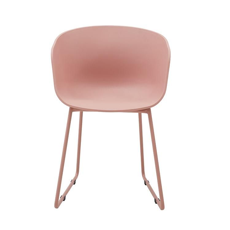 Modern Designer Cheap Cafe Plastic Restaurant Best Sell PP Plastic Quality Dining Chair