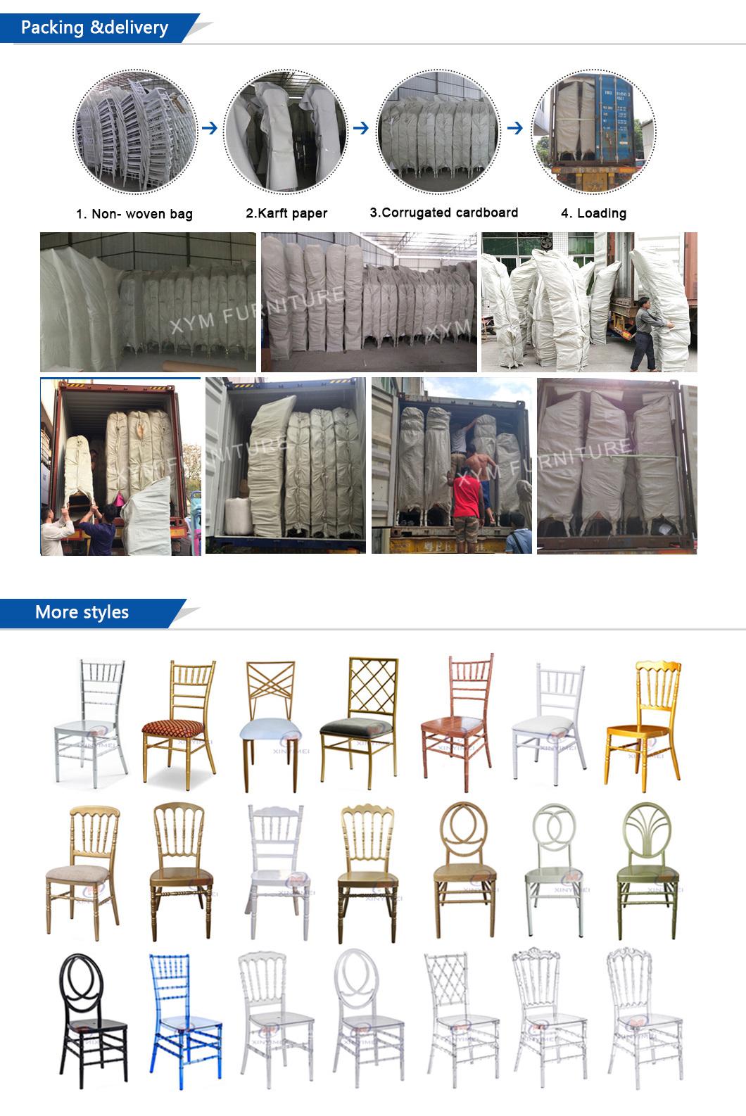 Hotel Dining Wedding Aluminum Chiavari Chair (XYM-ZJ32)