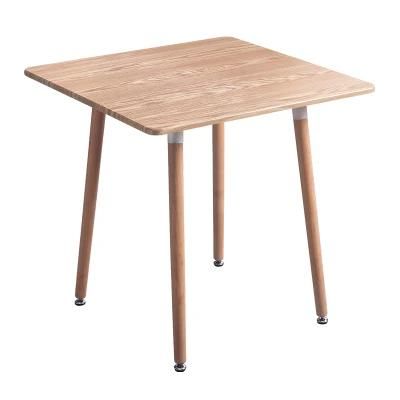 Mesasysillas Wooden Daining Table Factory Wood Dining Tables and Chairs Side Table Modern