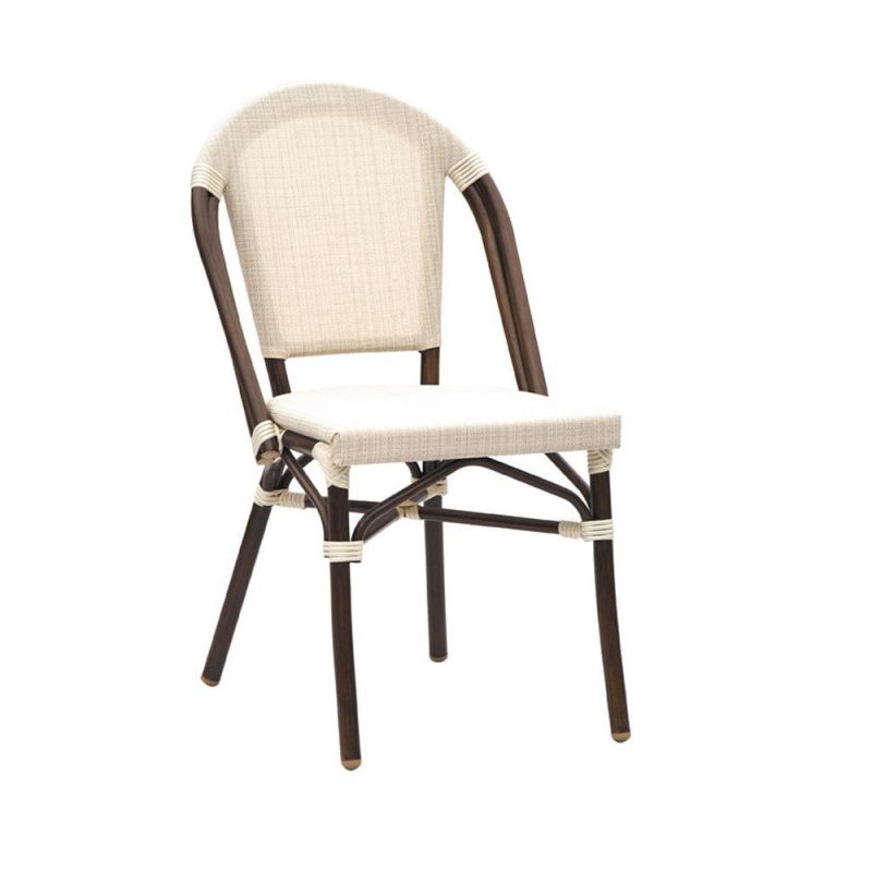 Popular Bamboo Look Outdoor Chair Aluminum Chair