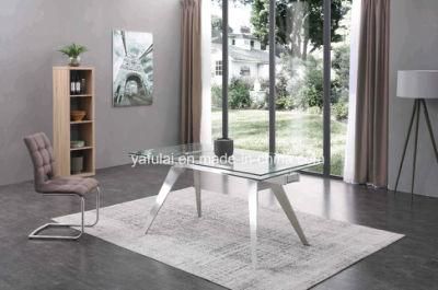 Promotion Factory Stainless Steel Dining Table Furniture Made in China