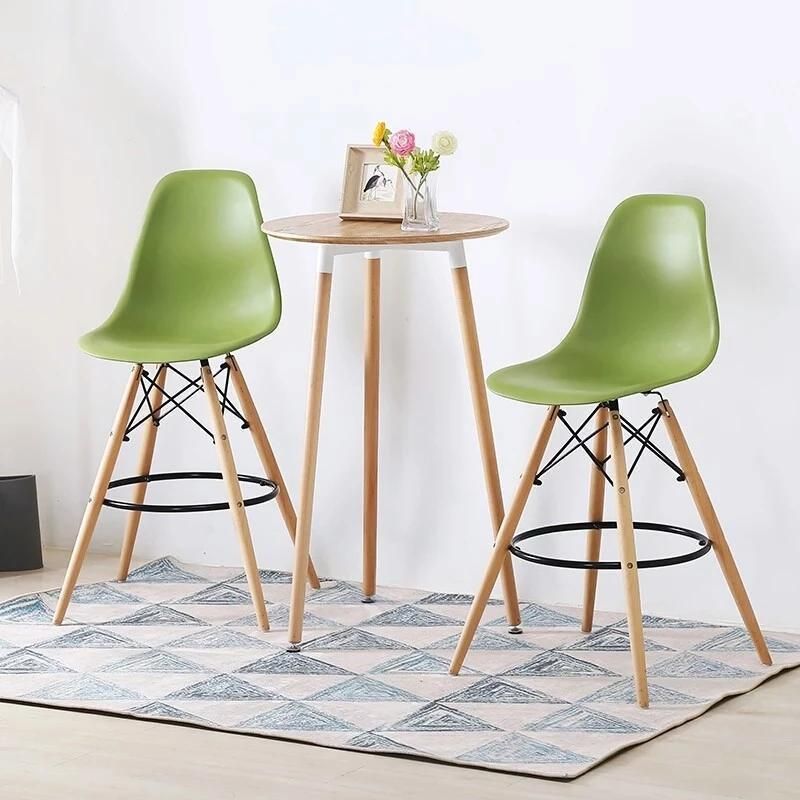 Modern Simple Design Style Bar Dining Plastic PP Chair