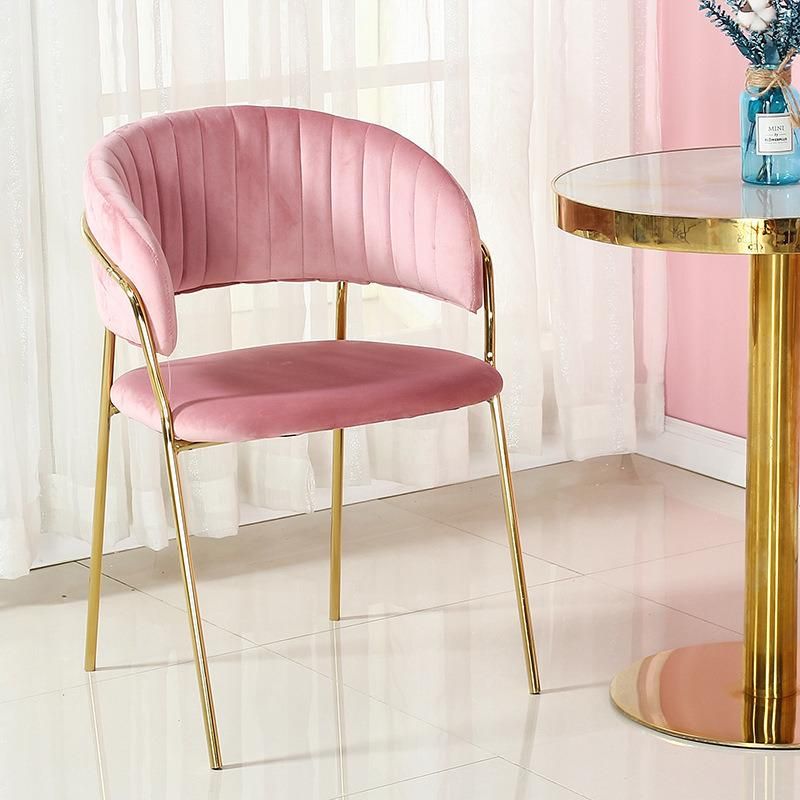 Low Price Modern Style Simple Hiagh Back Colorful Dining Chair