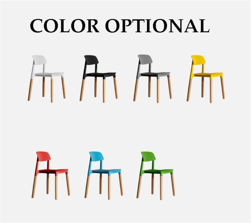 Modern Restaurant Design Chairs Silla Apilable Plastic Dining Chair