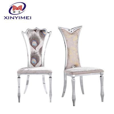 Elegant High Quality Cheap Price Velvet Fabric Wedding Chair