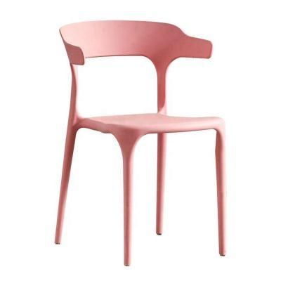 Italian Furniture Stacking Space Saving Dining Chair Set Plastic Chair