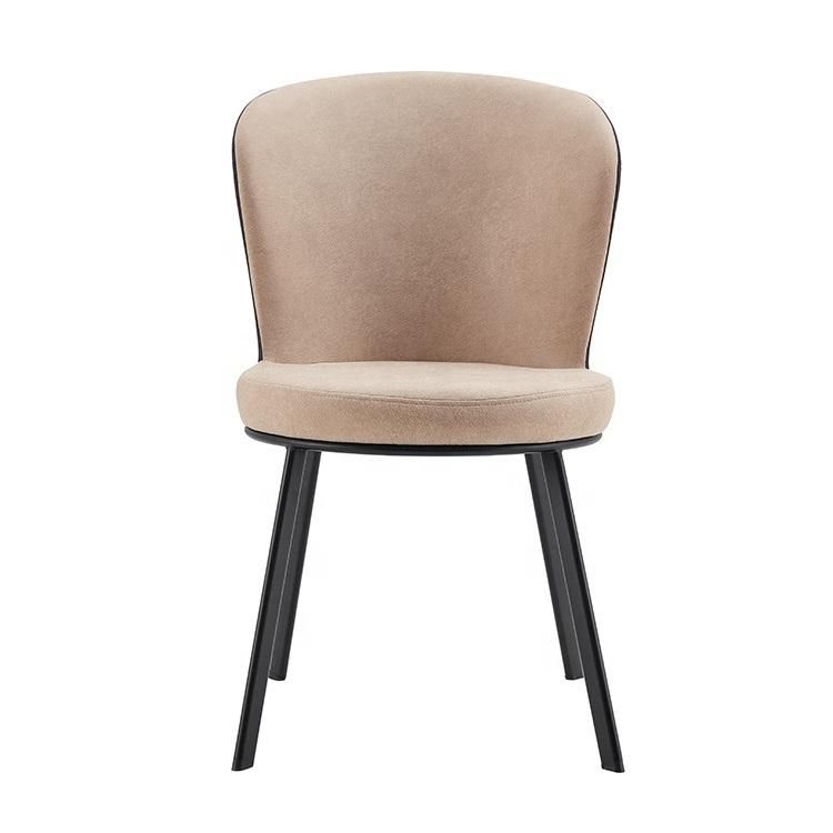 Chinese Factory Direct Selling Home Furniture Simple Fashion Dining Chair with High Back