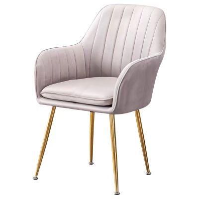 Nordic Affordable Velvet Modern Dining Chair Luxury