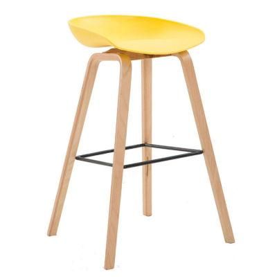 Commercial Furniture New Promotional High Back Industrial Counter Height Bar Stools Set with Backs Restaurant