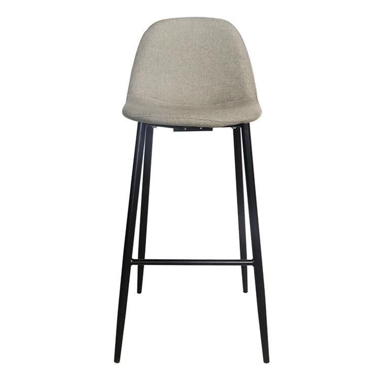 Modern Popular Best-Selling Outdoor Casual Restaurant Bar Terrace Home Party Bar Chair Nordic Tri-Color Bar Chair
