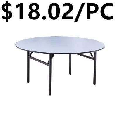 Indoor Training Meeting Restaurant Foldable Dining Event Folding Table