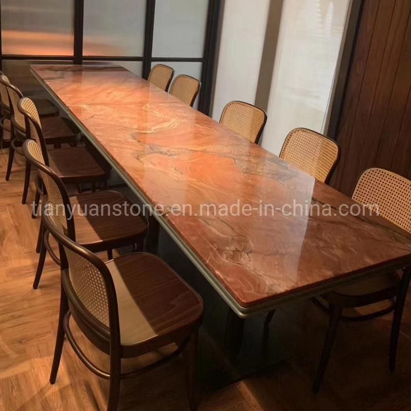 Modern Quartz Stone Top Dining Tables