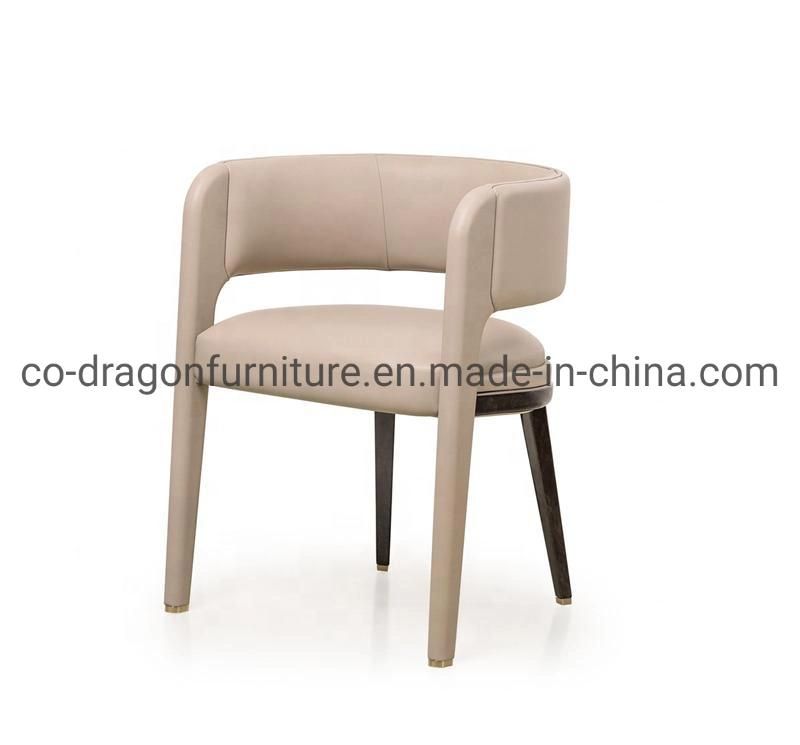 Luxury Hotel Wooden Dining Chair with Arm for Dining Furniture