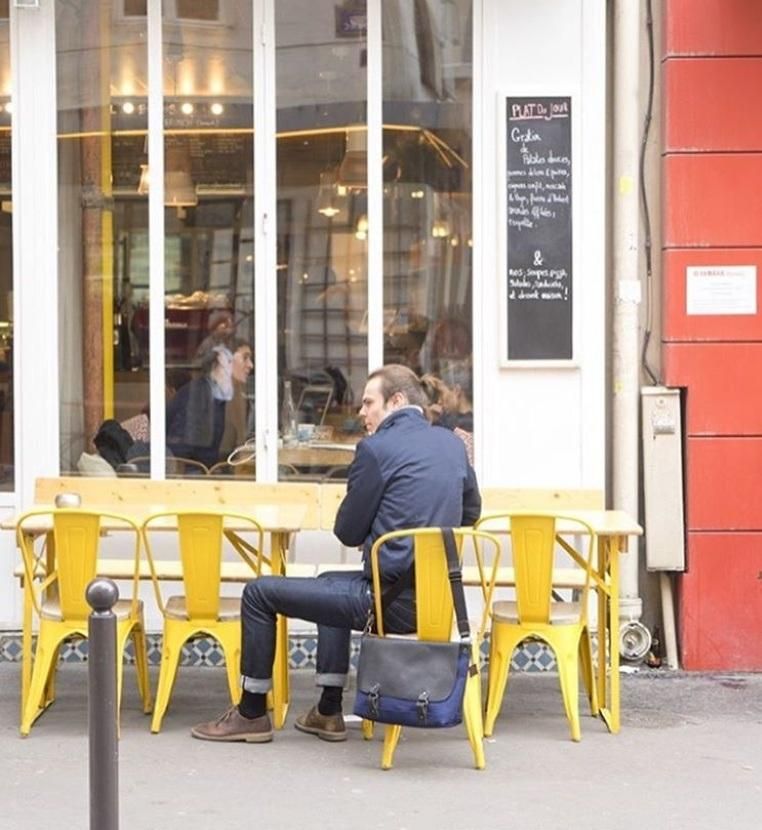 Industrial Vintage Coffee Restaurant Metal Tolix Chair Retro Colour