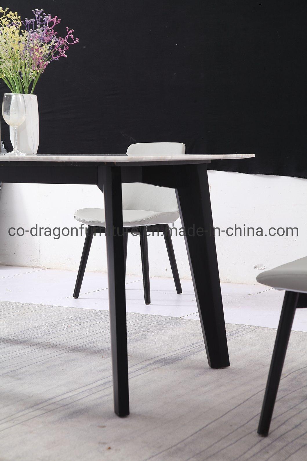 Modern Furniture 6 Seats Rectangle Dining Table for Home Furniture