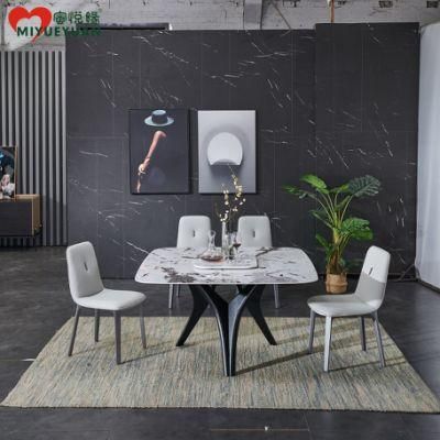 Home Furniture Wood Wholesale Modern Extending Kitchen Dinner Table Set with Chair