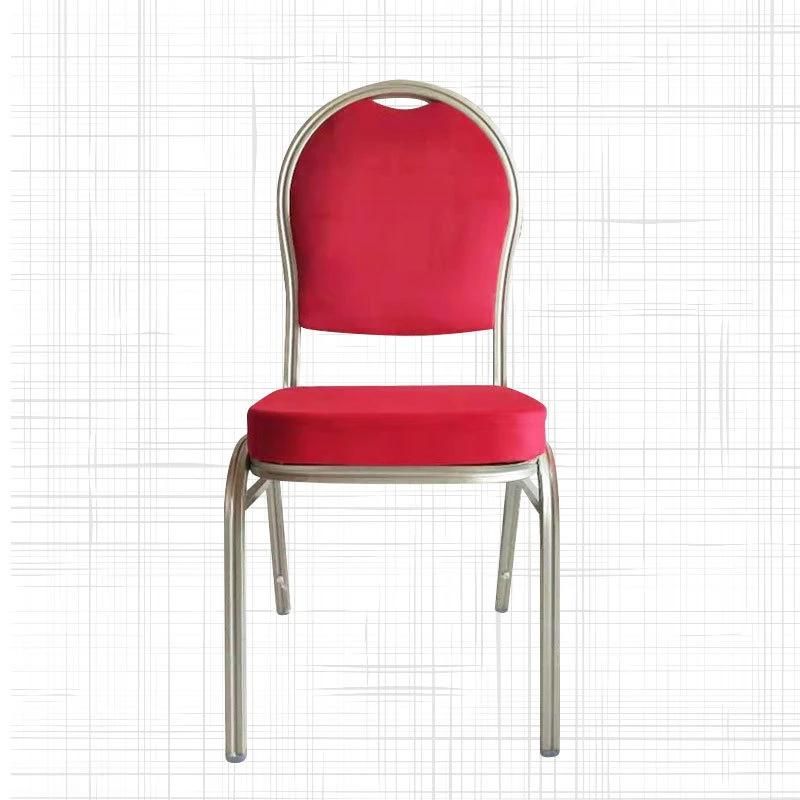 Modern Metal Restaurant Furniture Comfortable Stackable Wedding Dining Banquet Chair