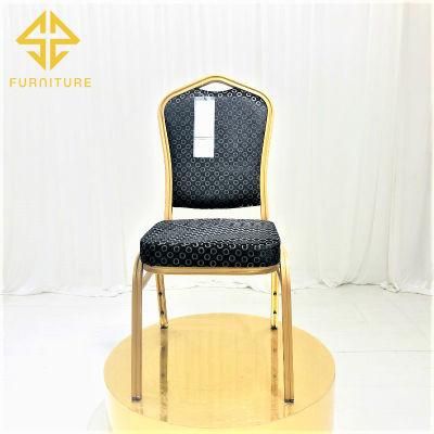 Modern Customized Iron Chairs for Event Wedding Banquet Hotel