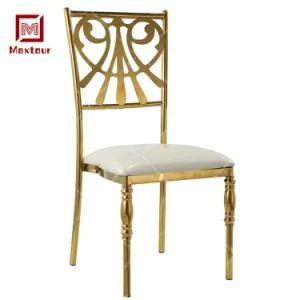 Hotel Banquet Equipment Chairs Tiffany Napoleon Dubai Wholesale Metal Wedding Chiavari Tiffany Chair