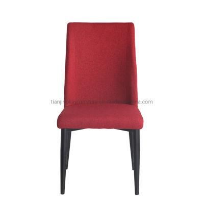 Hot Sale Home Furniture High Quality Luxury Modern Metal Legs Velvet Design Dining Chair