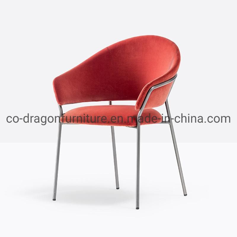 Hot Sale Luxury Metal Velvet Dining Chair for Dining Furniture