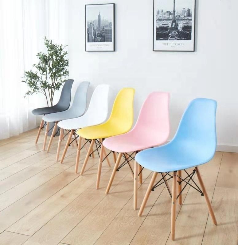 Dining Room Chairs Plastic Chairs for Home Furniture Glass Fiber Leisure Chair Modern Fiberglass