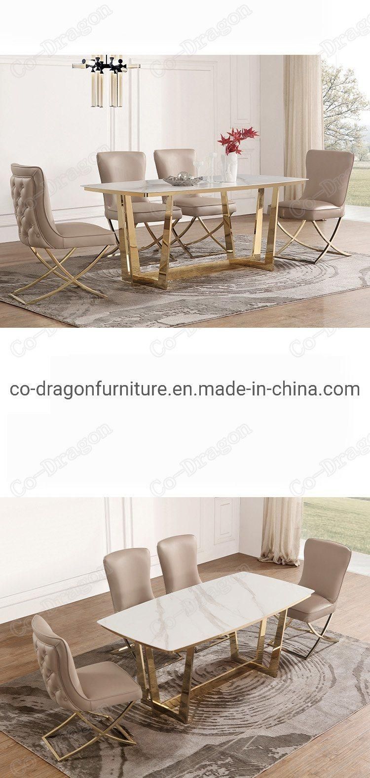 Dining Room Furniture Modern Fashion Rectangular Dining Table Chair