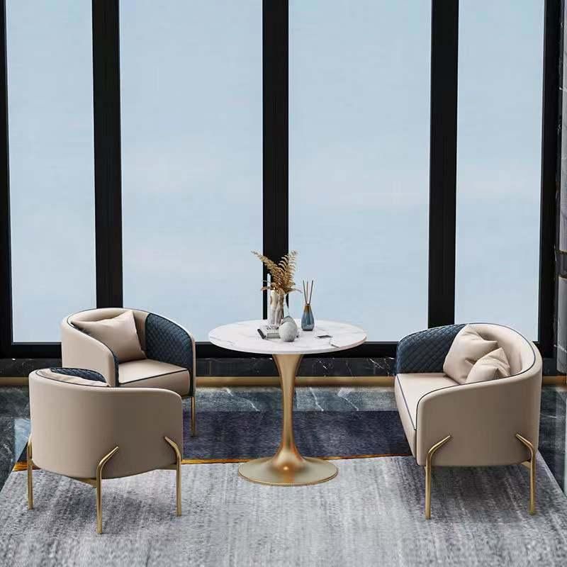 Modern Hotel Luxury Dining Room Furniture Metal Chair