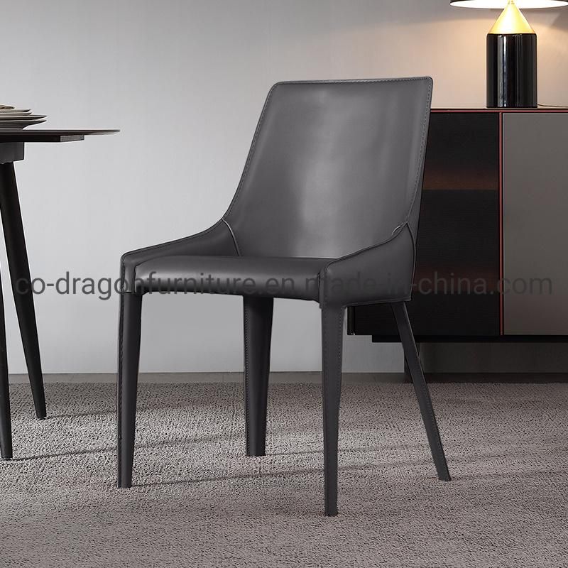 Hot Sale Modern Home Furniture Quality Dining Chair with Leather