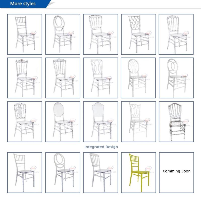 High Quality Popular Design Tiffany Chair Economic Plastic Chiavari Chair