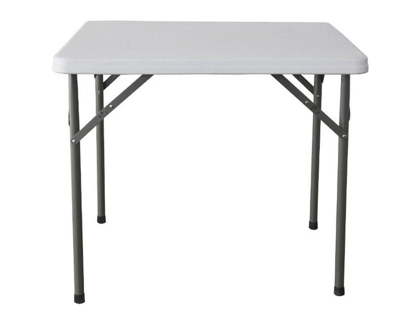 Outdoor Meeting Dining Home Hotel Plastic Metal Study Folding Table